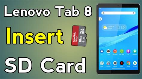 Lenovo Tab m8 sim card insert